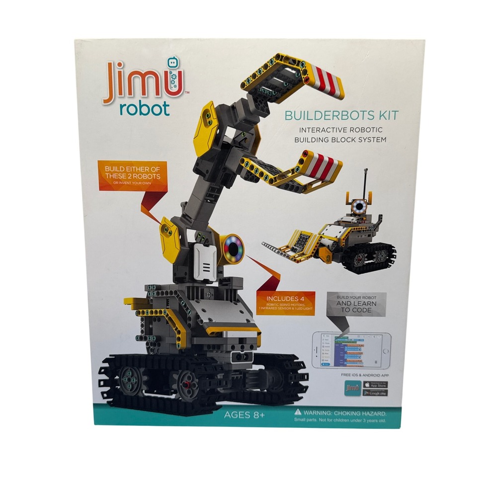 UBTECH Jimu Robot BuilderBots Kit STEM Learning Robotics Building System JR0405